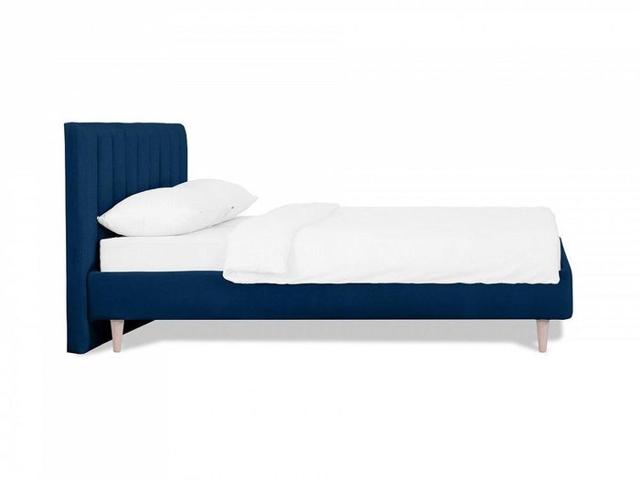 Кровать Queen II Sofia L 160х200 темно-синего цвета  - лучшие Кровати для спальни в INMYROOM