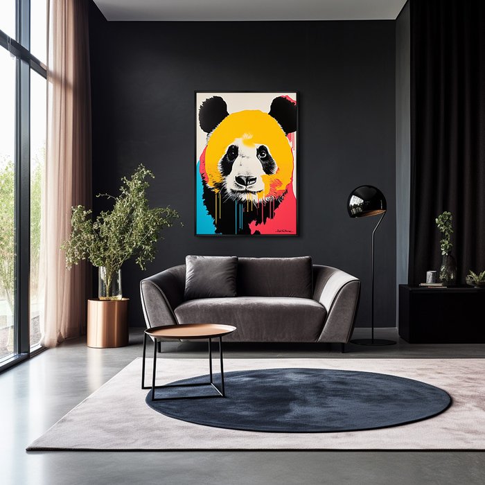 Репродукция картины Vibe collection, Panda, No 2, 2024г. - лучшие Картины в INMYROOM