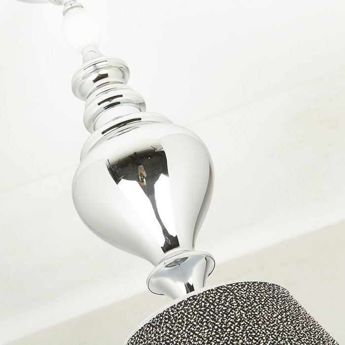 Подвесной светильник Jago "Galassia" из муранского стекла белого цвета - лучшие Подвесные светильники в INMYROOM