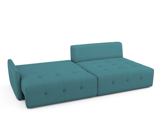 Угловой Диван-кровать Bronks правый бирюзового цвета - купить Угловые диваны по цене 80800.0
