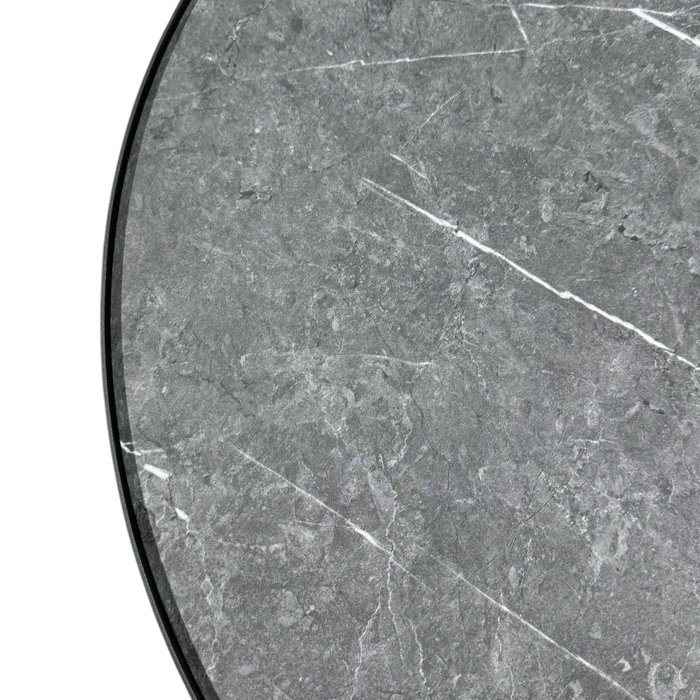 Стол журнальный МеталлАрт М011 черно-серого цвета - лучшие Журнальные столики в INMYROOM Стол журнальный МеталлАрт М011 черно-серого цвета - лучшие Журнальные столики в INMYROOM