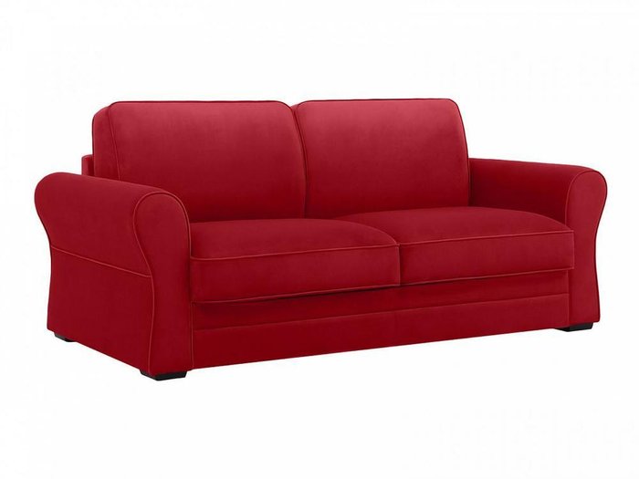 Диван-кровать Belgian красного цвета  - купить Прямые диваны по цене 130806.0