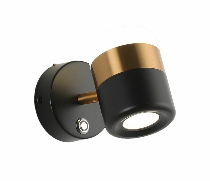 Настенный светильник Fiero черного цвета - купить Бра и настенные светильники по цене 5050.0