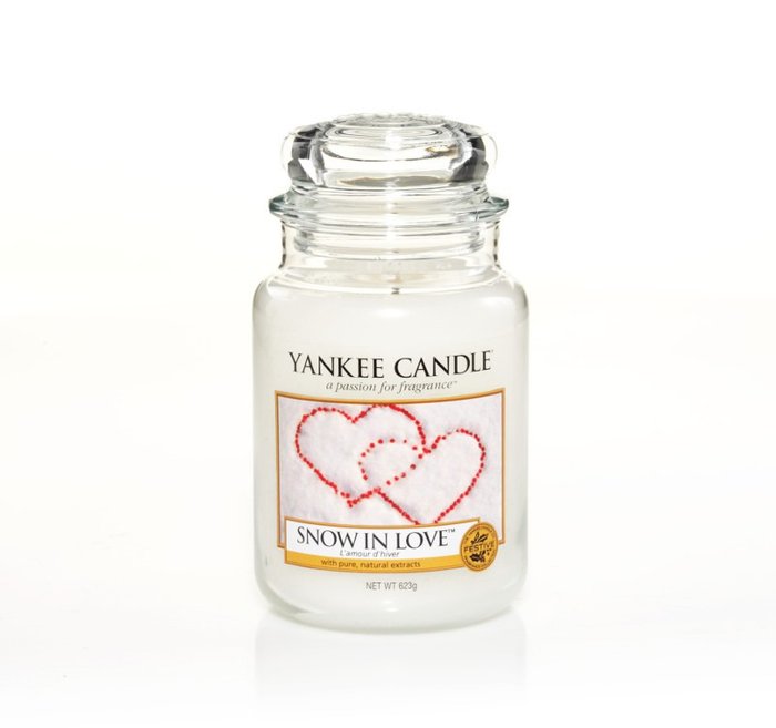 Ароматическая свеча Yankee Candle Snow In Love / Снежная любовь