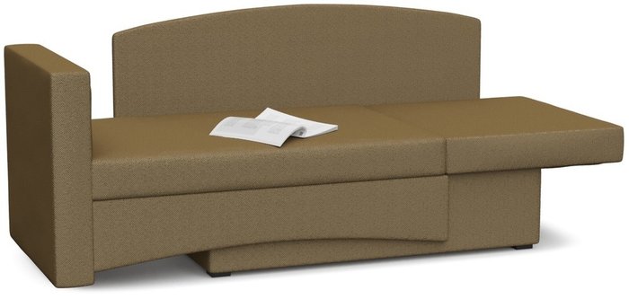 Диван-кровать Принц Корфу Браун коричневого цвета  - лучшие Прямые диваны в INMYROOM