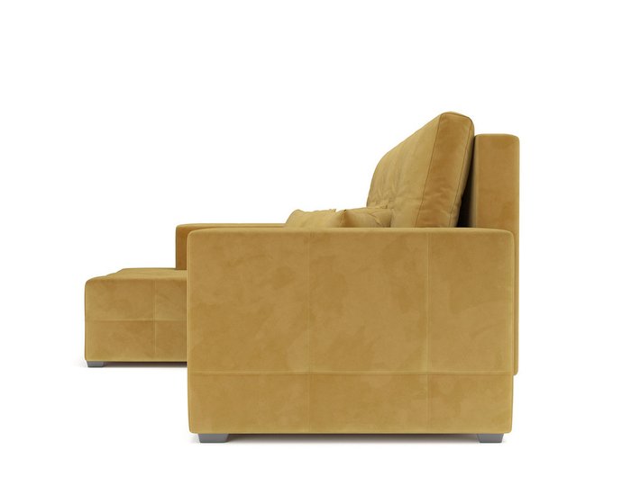 Угловой диван-кровать Монреаль желтого цвета левый угол - лучшие Угловые диваны в INMYROOM