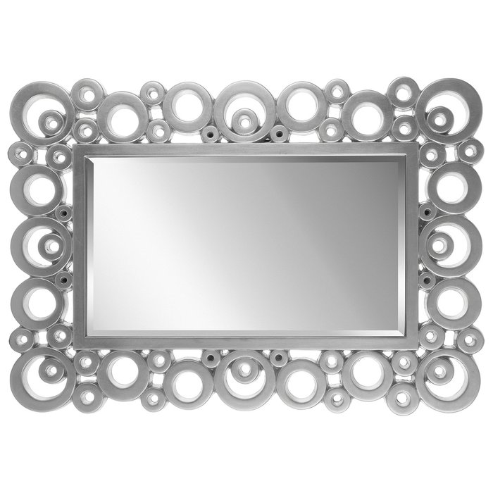 Зеркало настенное Милан серебряного цвета - купить Настенные зеркала по цене 11990.0
