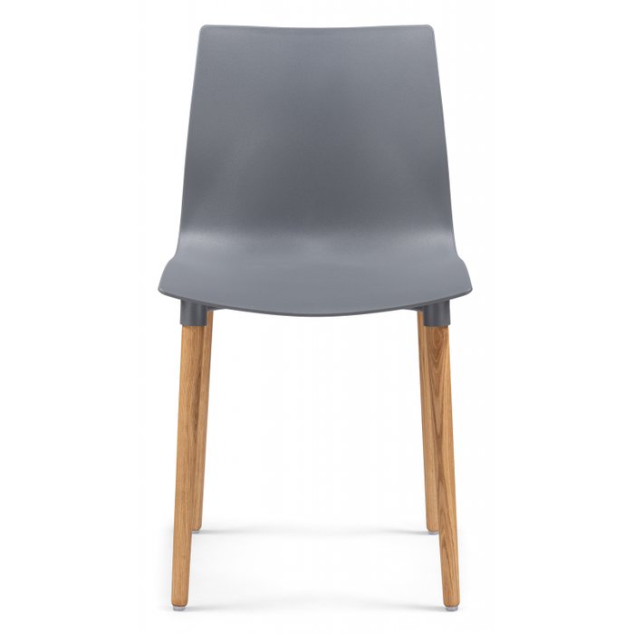 Обеденный стул Кобе серого цвета - купить Обеденные стулья по цене 4650.0