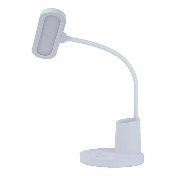 Настольная лампа ULM-D603 10W/3000-6000K/DIM WHITE (пластик, цвет белый) - купить Рабочие лампы по цене 1764.0
