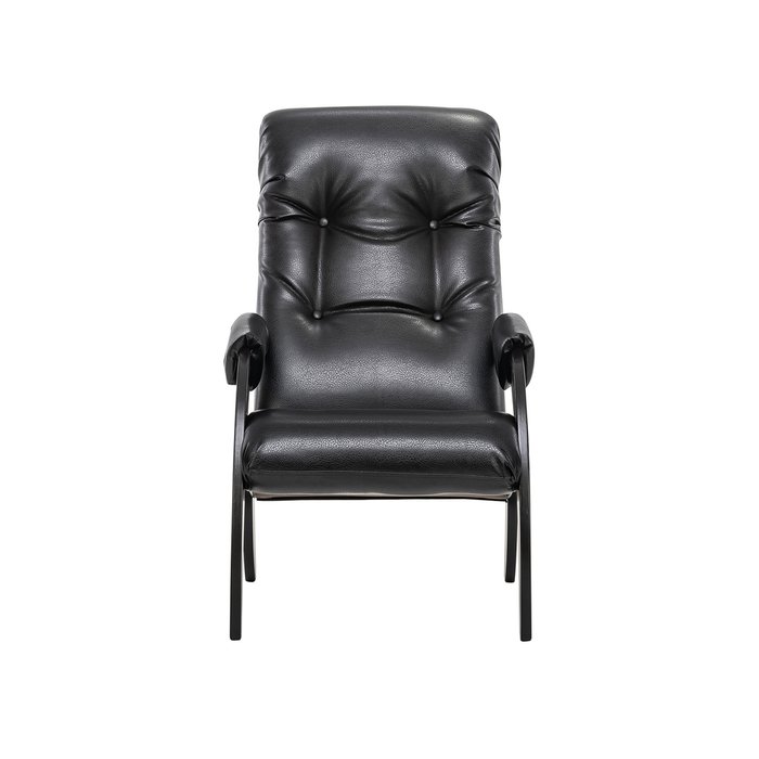 Кресло для отдыха Модель 61 с обивкой Vegas Lite Black - купить Интерьерные кресла по цене 12238.0