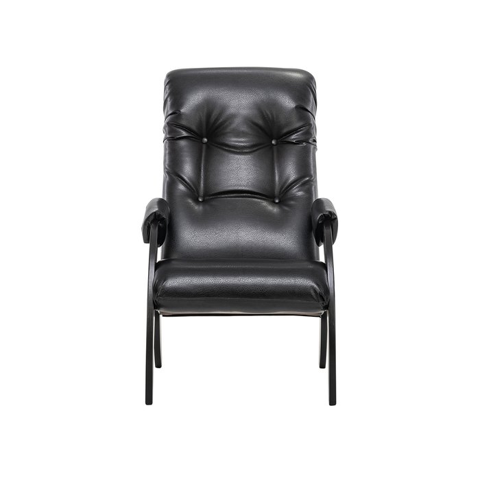 Кресло для отдыха Модель 61 с обивкой Vegas Lite Black - купить Интерьерные кресла по цене 12238.0 Кресло для отдыха Модель 61 с обивкой Vegas Lite Black - купить Интерьерные кресла по цене 12238.0