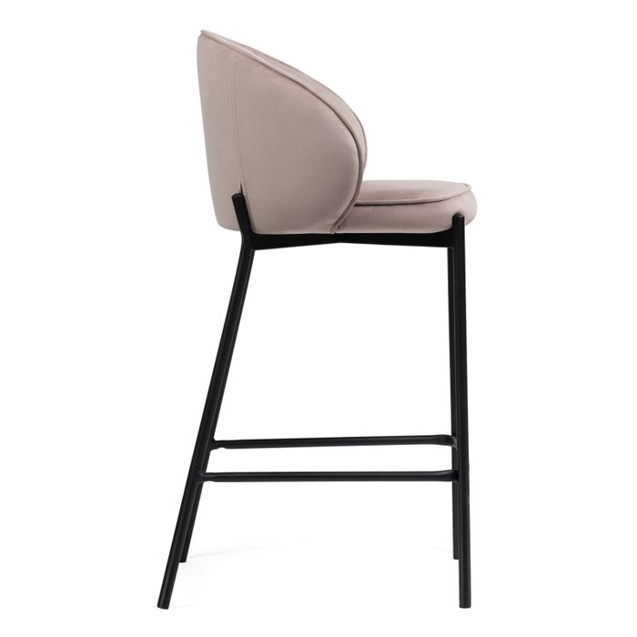 Полубарный стул Нейл цвета латте - купить Барные стулья по цене 6890.0