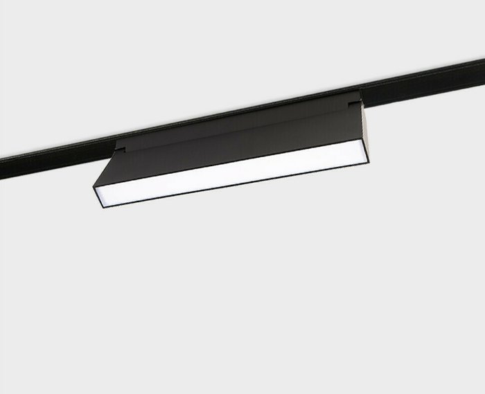 Трековый магнитный светильник Italline Atom IT012-5024 black 3000K Трековый магнитный светильник Italline Atom IT012-5024 black 3000K