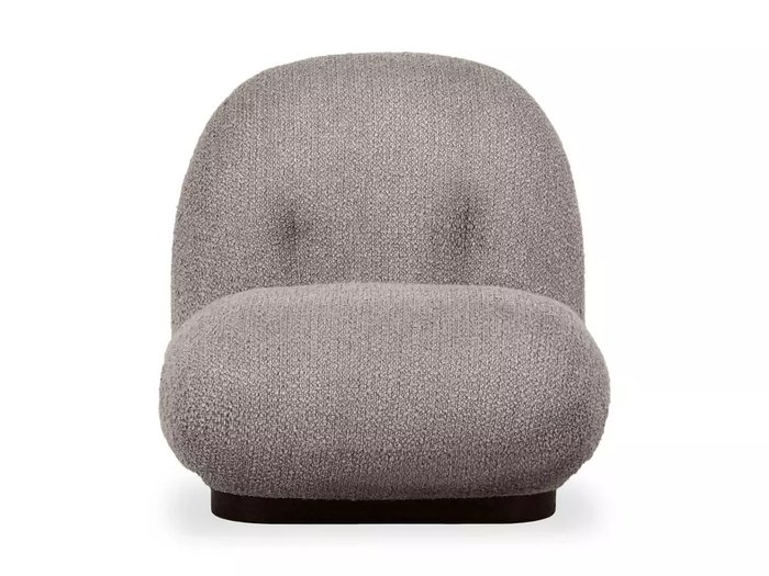 Кресло Pacha Wood серо-бежевого цвета - купить Интерьерные кресла по цене 52380.0