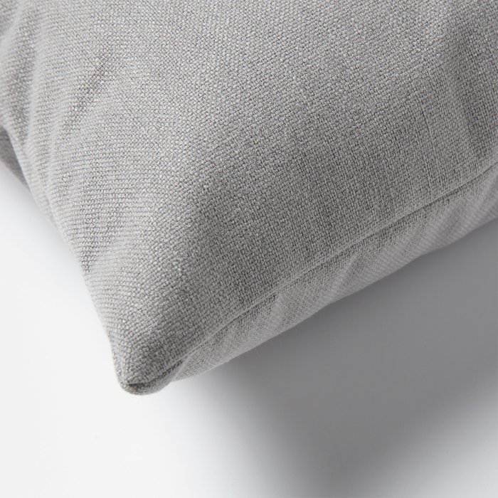 Чехол для декоративной подушки Mak fabric light grey светло-серого цвета - купить Декоративные подушки по цене 2190.0