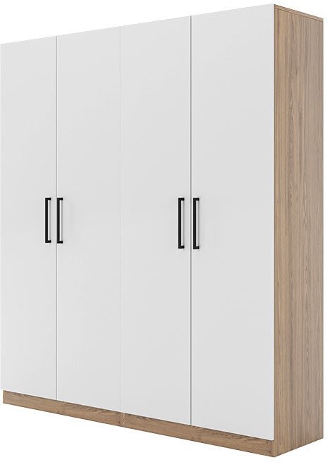 Шкаф Simple W4 светло-серого цвета - купить Шкафы распашные по цене 99380.0
