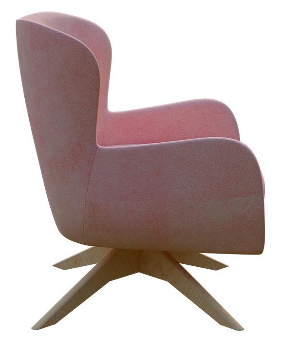 Кресло Фэй розового цвета - купить Интерьерные кресла по цене 69090.0