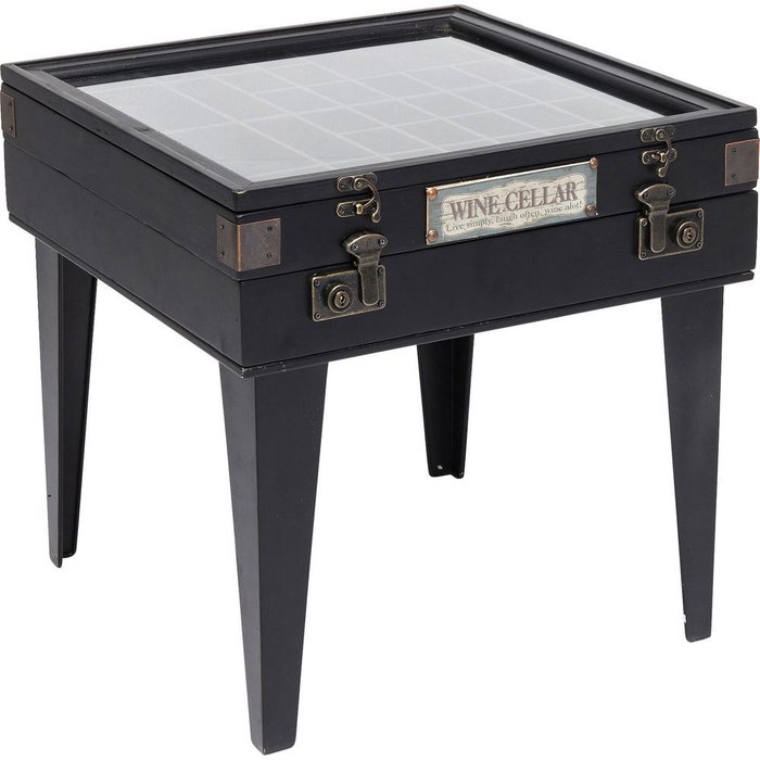 Столик приставной Collector черного цвета - купить Кофейные столики по цене 29580.0