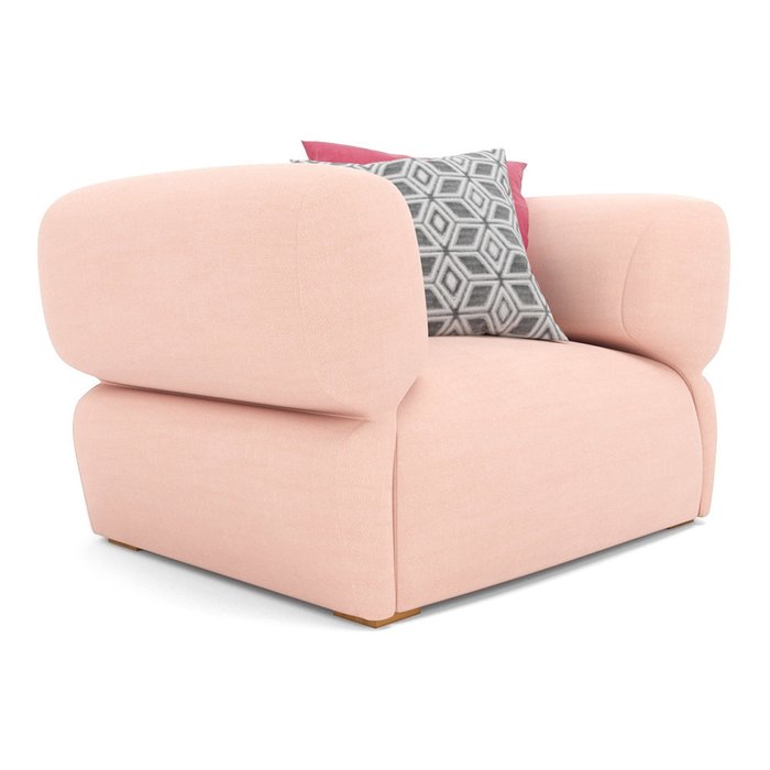 Кресло Fly светло-розового цвета