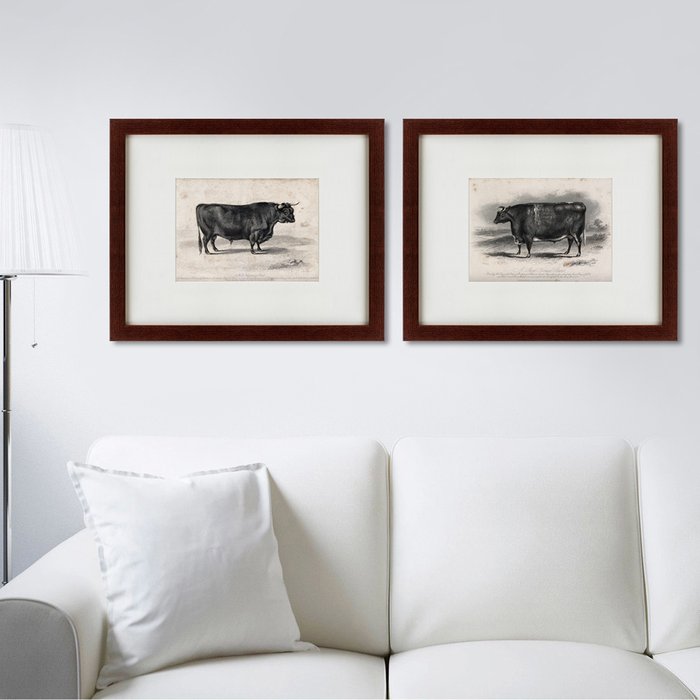 Картина A west highland bull 1840 г. - лучшие Картины в INMYROOM