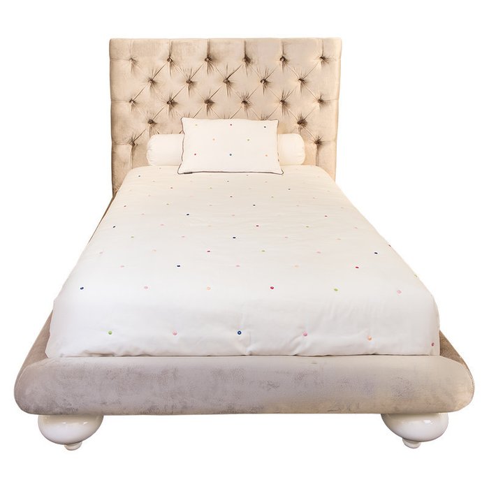 Кровать с решеткой FRATELLI BARRI "PALERMO" 120х200  - купить Кровати для спальни по цене 174675.0