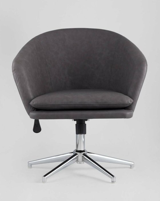 Кресло Харис серого цвета - лучшие Интерьерные кресла в INMYROOM