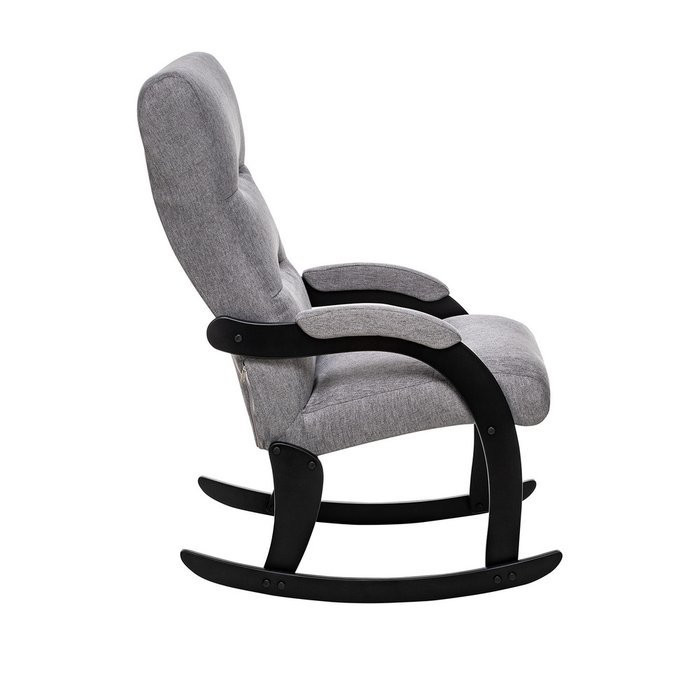 Кресло-качалка Дэми серого цвета - лучшие Интерьерные кресла в INMYROOM