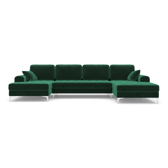 Модульный диван Vittorio ST зеленого цвета - купить Угловые диваны по цене 121600.0
