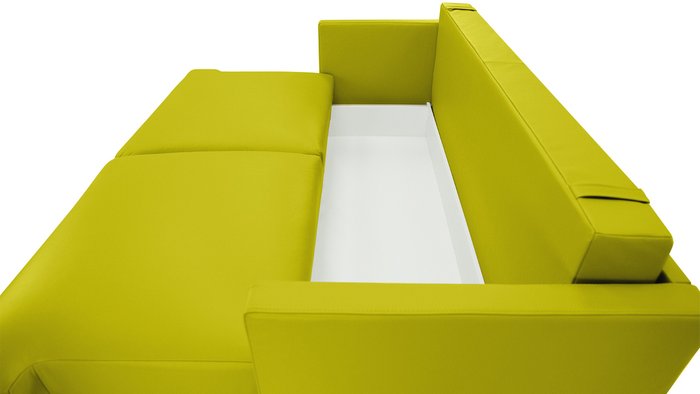 Диван-кровать Ибица желтого цвета - лучшие Прямые диваны в INMYROOM