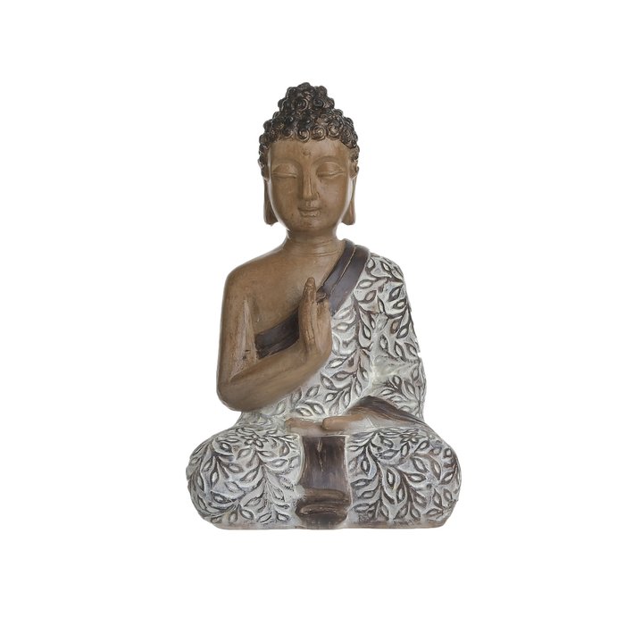 Декор настольный Buddha бежево-серого цвета