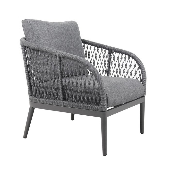 Набор мебели для сада Merida серого цвета - купить Комплекты для сада и дачи по цене 270000.0