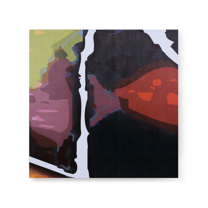Картина Abstraction Orange из пяти частей   - купить Картины по цене 10704.0