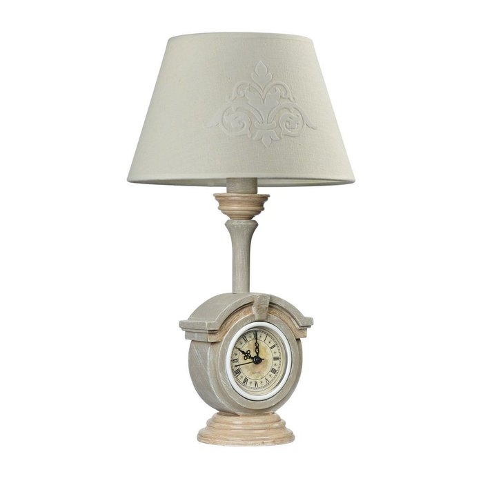 Настольная лампа Milea в основании с часами - купить Настольные лампы по цене 6500.0