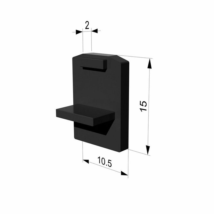 Заглушки для шинопровода 2 шт Mini Magnetic 85174/00 - купить Соединитель (коннектор) для треков по цене 321.0