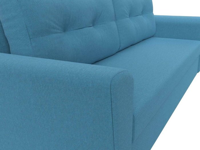 Диван-кровать Амстердам Лайт голубого цвета - лучшие Прямые диваны в INMYROOM