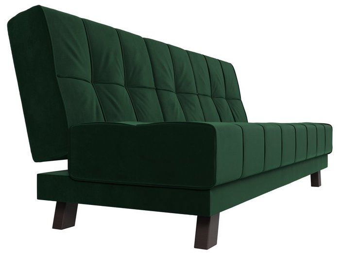Прямой диван-кровать Винсент зеленого цвета - лучшие Прямые диваны в INMYROOM