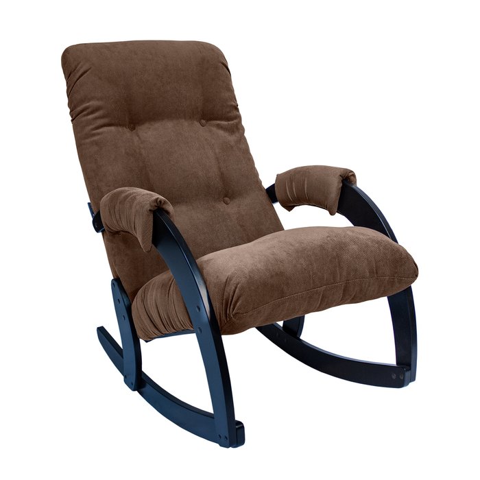Кресло-качалка Модель 67 с обивкой Verona Brown