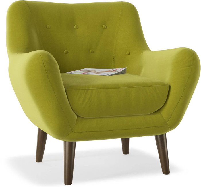 Кресло Элефант зеленого цвета