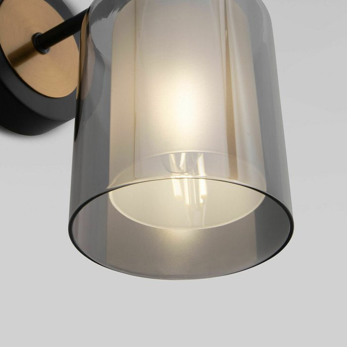 Настенный светильник 70219/1 черный/античная бронза Notion - купить Бра и настенные светильники по цене 3450.0