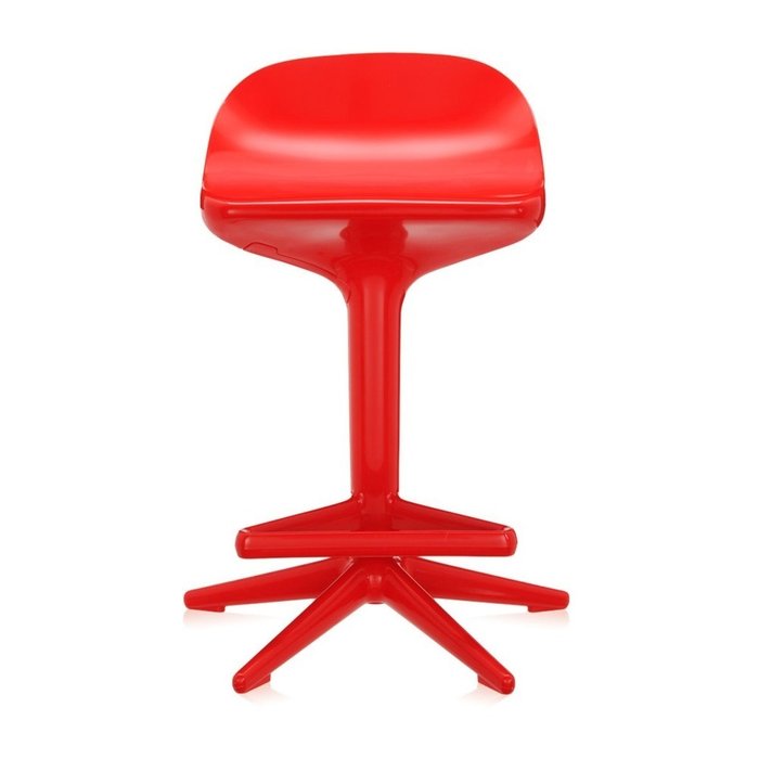 Стул барный Spoon красного цвета - купить Барные стулья по цене 58320.0