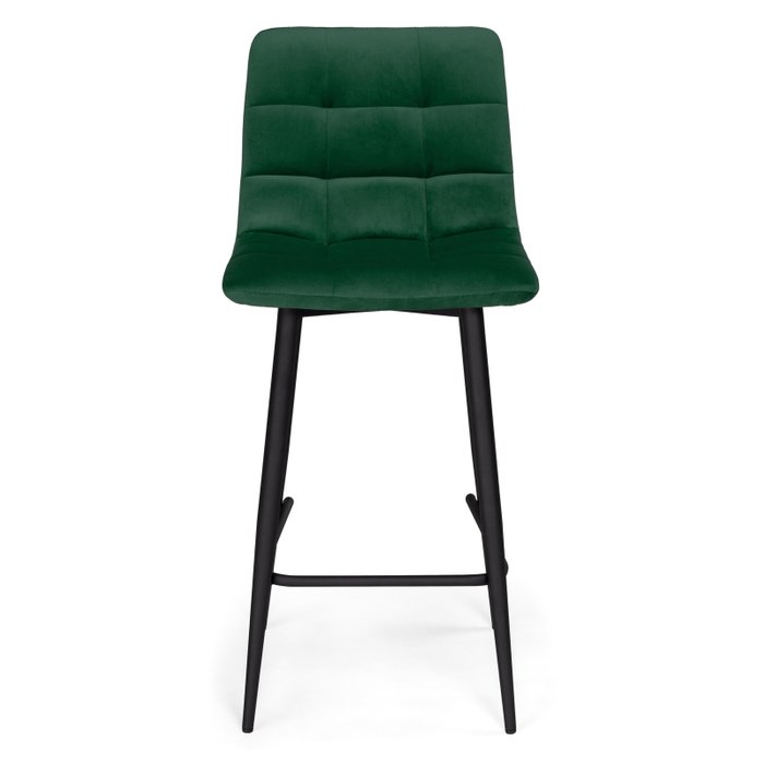 Полубарный стул Чилли К зеленого цвета - купить Барные стулья по цене 5990.0
