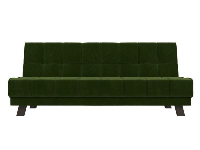 Прямой диван-кровать Винсент зеленого цвета - купить Прямые диваны по цене 29999.0