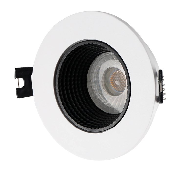 Встраиваемый светильник DK3020WB DK3061-WH+BK (пластик, цвет черный)