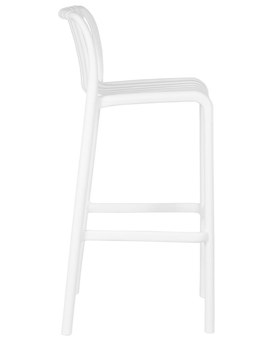 Стул барный Chloe белого цвета - лучшие Барные стулья в INMYROOM
