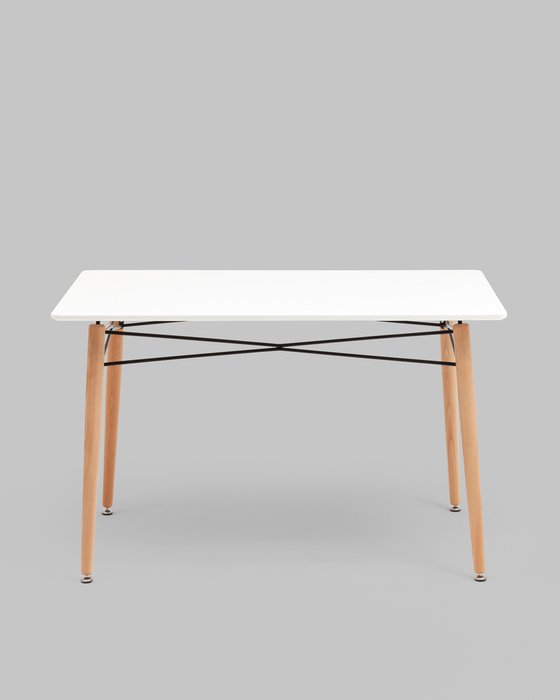Обеденный стол Dsw Eames белого цвета - лучшие Обеденные столы в INMYROOM