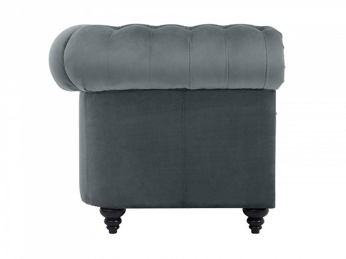 Кресло Chester Classic темно-серого цвета - лучшие Интерьерные кресла в INMYROOM
