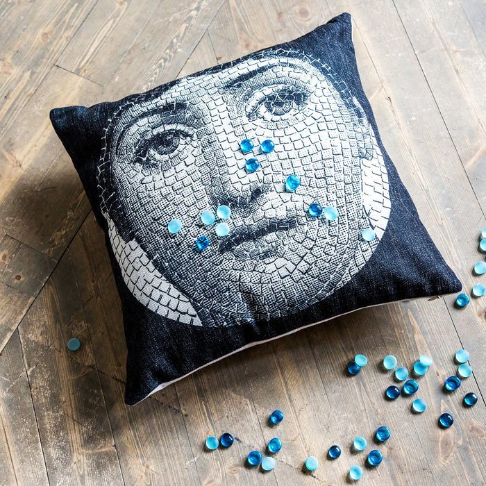 Арт-подушка "Лина", версия "Мозаика" (Форназетти) - купить Декоративные подушки по цене 2000.0