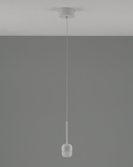 Подвесной светодиодный светильник Drop белого цвета - лучшие Подвесные светильники в INMYROOM