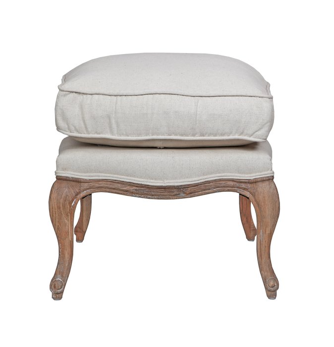 Оттоманка Nitro beige ottoman бежевого цвета - лучшие Банкетки в INMYROOM