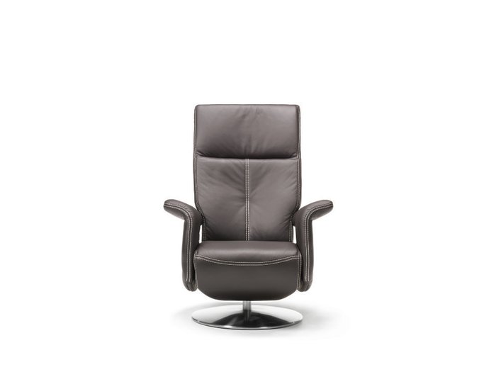 Кресло Aromaс механическим реклайнером темно-коричневого цвета - лучшие Интерьерные кресла в INMYROOM